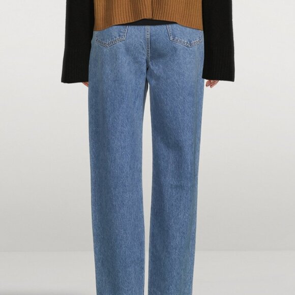 Josephine Skriver x Triarchy Relaxed-Fit Distressed Jeans - Picture 3 of 7